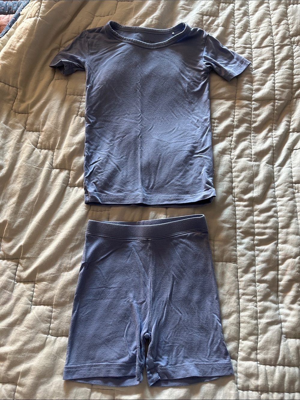 Little Sleepies Periwinkle Blue Pajamas